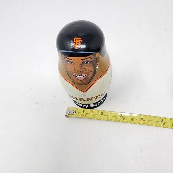 Barry Bonds SF Giants Pirates Devils Russian Nesting Dolls Babooshkah 2003 Read - Picture 7 of 14